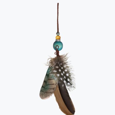 Feather lucky charm