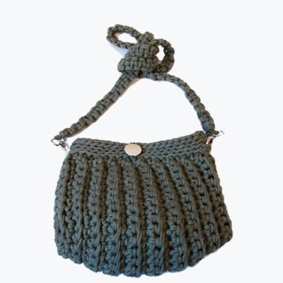 Straw knitting bag